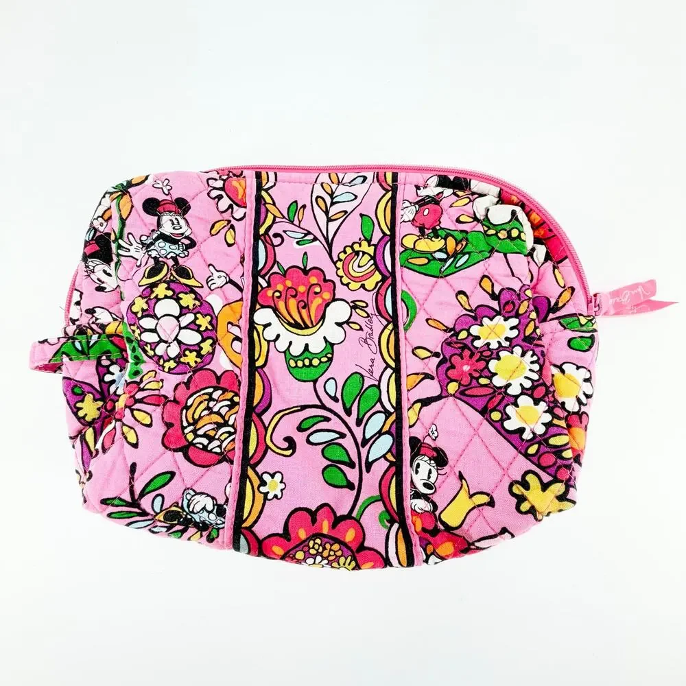 Vera Bradley Disney Just Mousing Around Large Cosmetic Makeup Bag Retired